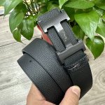 Hermes.爱马仕 男士真皮腰带 宽度3.8Cm 原版带身 配搭精品钢扣 可双面使用 触感厚实