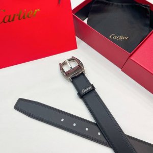 卡地亚男士商务正装腰带 精品扣头、敢承诺双面头层牛皮送礼自用推荐给大家[社会社会]尺寸3.5Cm