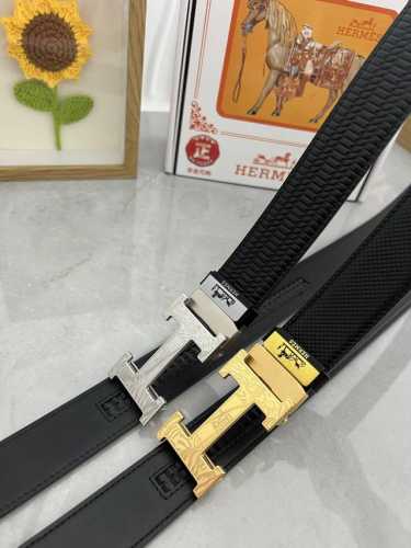 品名：爱马仕.HermèS 自动带 材质：原单牛皮腰带 百分百头层牛皮腰带保证真皮，24K纯钢扣，专柜原单品质、做工精细，时尚大牌，送人自用首选 包装： 请认准