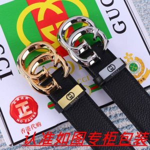 品名：古奇.Gu...Cci原单 材料：百分百头层牛皮，保证真皮。24K纯钢扣双面可用专柜同等质量， 送人自用首选 包装： 请认准如图专柜包装，赠送打孔器，银联