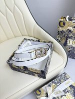 特 Dior 2.0cm腰带 双面原版牛皮 搭配CD标志性扣头 原单品质