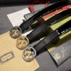 特 古奇 宽4.0Cm 新款 典藏细节与现代元素为gucci新推系列增添吸睛亮点。巧妙融入经典字母交织造型配件，以此致敬品牌创始人guccio Gucci先生。