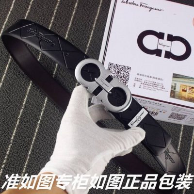 品名：菲拉格木原单 型号：请认准如图专柜包装，赠送打孔器 材料：百分百头层牛皮，保证真皮。24K纯钢扣专柜同等质量， 送人自用首选 包装