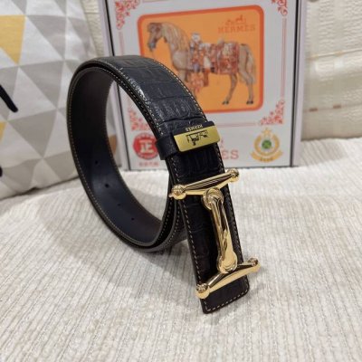 品名：爱马仕.Hermès 原单 材质：原单牛皮腰带 百分百头层牛皮腰带保证真皮，24K纯钢扣，专柜原单品质、做工精细，时尚大牌，送人自用首选 包装： 请认准如