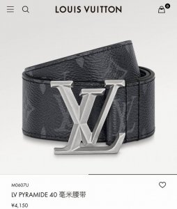 特 P180 路易威登 Lv 全套包装 40Mm宽度 正品一体铸造五金钢扣，原厂皮料 双面原厂定制面料！区别市场货