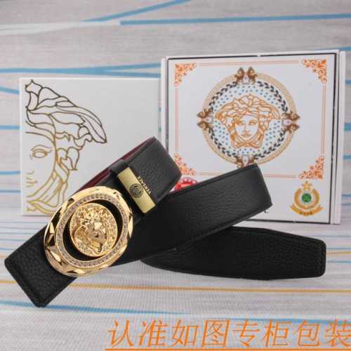 腰带皮带：范思哲原单牛皮腰带 男款皮带：材质百分百头层牛皮腰带保证真皮皮带，专柜原单品质、做工精细，时尚大牌，送人自用首选包装： 请认准如图专柜包装赠送打孔器手
