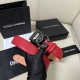 Dg宽4.0Cm 杜嘉班纳 新款 Devotion 系列 Lux 皮革腰带，点缀手工打造的徽标爱心珠宝金属合金搭扣，镶嵌珍珠装饰。扣下方设有点扣无镍搭扣与配件