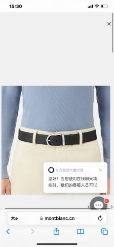 -550125品牌： 万宝龙 Montblanc家持续其一贯的高雅，绅士，精致的风格，进口小牛皮。手感细腻柔软。纯铜精品，男士必备！宽度：4.0Cm