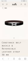 特 Hermes.爱马仕 官网同步 宽度38Mm 原版荔枝搭带身搭配原版精品钢扣，男装的经典搭配，可双面使用完美配饰！