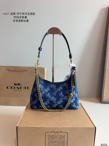 配礼盒. 蔻驰Coach Laurel 流浪包 材质耐造耐磨 设计简约 包身轻便 日常造不心疼万年长青款 上身酷！时髦！尺寸：25*7*16Cm