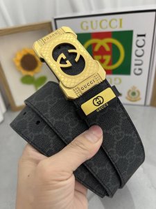 品名：古奇.Gu...Ci 原单 材质：原单牛皮腰带 专柜原单品质、做工精细，时尚大牌，送人自用首选 包装： 请认准如图专柜包装赠送打孔器手提袋专柜礼盒宽度3.