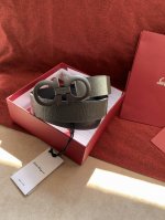 Salvatore、 Ferragamo 基础经典男款3.5Cm 官网有售 专柜同步最新原版定制扣头 两面头层牛皮 顶级 原单扣150