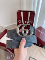 特 Gucci 表面定制Pvc面料 宽度4.0Cm 专柜新版Logo横标，原版进口南非皮底，精品双G铜扣 高端品质，不惧对比。
