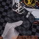 品名：Lv路易斯登原单 材料：百分百头层牛皮，保证真皮。专柜原单品质、做工精细，送人自用首选 包装： 请认准如图专柜包装，赠送打孔器，银联发票，宽度3.8Cm