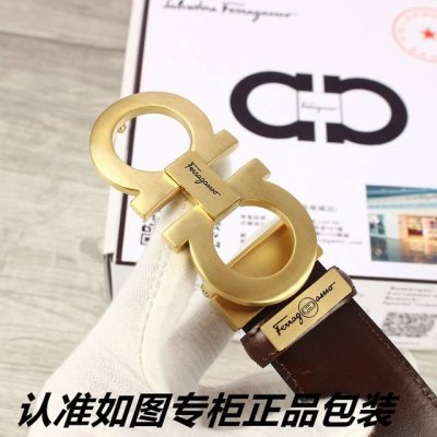 品牌：菲拉格慕原单 型号：原单！请认准如图专柜包装 等级：意大利进口百分百头层牛皮，菲拉格慕，世界著名奢侈品品牌。进口头层牛皮，国外专柜有同款。24K纯钢扣时尚