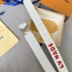 原版包裝 L0Uis Vuitt0N 今季新品 男士原單腰帶 寬度40毫米 雙面進口頭層小牛皮絲印圖案Logo設計 搭配最新双色五金 可雙面佩戴 適合沈穩低調的