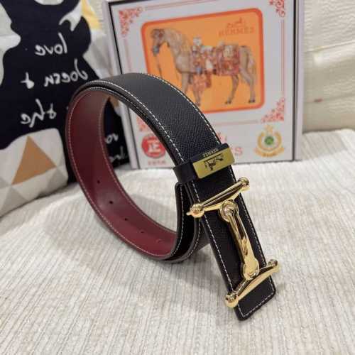 品名：爱马仕.HermèS 原单 材质：原单牛皮腰带 百分百头层牛皮腰带保证真皮，24K纯钢扣，专柜原单品质、做工精细，时尚大牌，送人自用首选 包装： 请认准如
