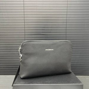 Montblanc 万宝龙 密码锁牛皮手拿包 卡包钱包多功能男包 实物拍摄 原厂原版面料 配送礼盒 27 X 17 Cm。