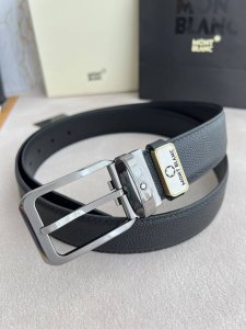 品名：万宝龙.Montblanc原单 腰带 皮带 型号：针扣，新款原版经典精品针扣，实物拍摄，原版头层牛皮 材料：百分百头层牛皮，保证真皮。双面可用专柜同等质量