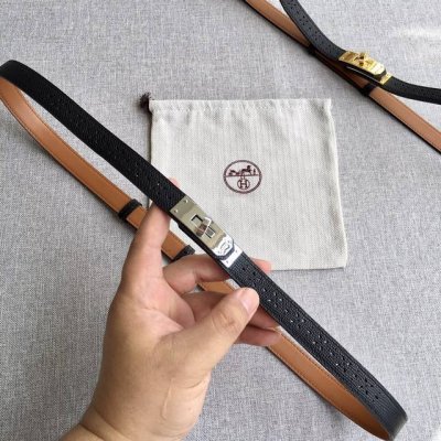 爱 马 仕 专柜 爆款女士kelly腰带 宽1.8Cm 双面头层原版牛皮 正品开模 精致 高贵 奢华有品味 长短可自行调节