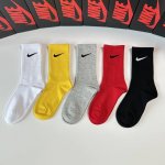 特 配包装 Nike 耐克 新款中长款堆堆袜袜子！一盒五双， 专柜同步筒款袜子，大牌出街，潮人必备超好搭