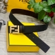 fendl 芬迪 宽40Mm双面原版小牛皮 搭配单钌钯电镀扣 完美的手感.油边 出众的设计.风格 高贵奢华 时尚大方 高清实拍 货真价实 品质保证 双面用