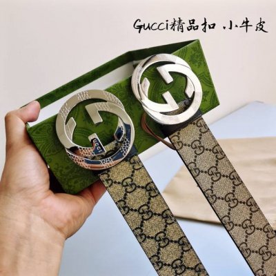 Gucci 纯原 进口原厂压花 精品钢扣 宽4.0 Cm 经典永不过时 潮流大方 时尚百搭