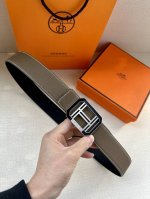 特 HermèS 爱马仕皮带 原单品质 进口头层牛皮 手掌纹搭配黑色平纹底 38Mm宽 搭配官网经典了珐琅扣 银扣