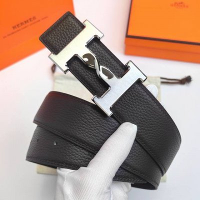官网同步 爱马仕专柜同步 进口双面小牛皮 精钢精品五金 双面可用38Mm