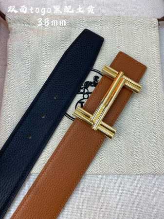 特 P180 Hermes-H Belt Buckle & Reversible Leather Stra P40Mm 爱马仕专柜同步 进口Epsom双面小牛皮 - 点击图像关闭