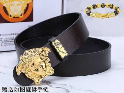 皮带：范思哲.Ver 原单 腰带：百分百头层牛皮，双面可用保证真皮。24K纯钢扣专柜同等质量， 送人自用首选 包装： 请认准如图专柜包装，赠送打孔器，银联发票，