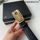 特 品牌： 万宝龙 新款进口小牛皮，手感细腻柔软。搭配纯钢自动精品钢扣，男士必备！宽度：3.5Cm