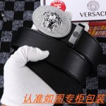 男士腰带：范思哲··原单· 男士皮带：百分百头层牛皮，保证真皮。24K纯钢扣双面可用专柜同等质量， 送人自用首选 包装： 请认准如图专柜包装，赠
