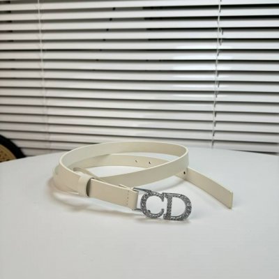 Dior 24早春新款 C D搭扣黄铜腰带扣，小牛皮腰带 经典永存 2.0Cm