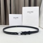 Celin E新品立体浮标针扣女士腰带 意大利进口小牛皮 树膏夹层搭铜扣 宽度1.8
