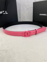 宽度3.0Cm Chanel 香奈儿 进口柔软小牛皮搭配哑色精品钢扣。