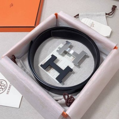 Hermès｜爱马仕38Mm 宽皮带 双拼带身