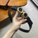 特 ：配送专柜全套礼盒包装。 男士费拉，支持Nfc扫描！头层牛皮 ，百搭大方，宽3.5Cm 官网同步，纯铜金属标识。该皮带可调节，且能根据需要剪裁，达到修身效果