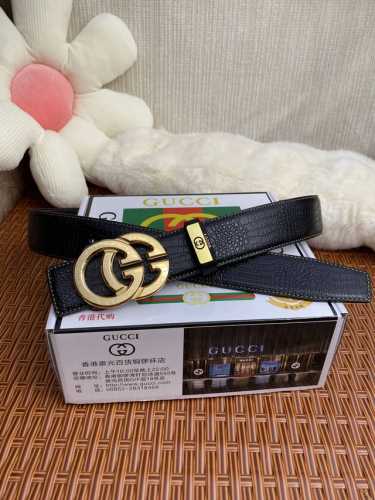 品名：古奇.Gu...Ci 原单 材质：原单牛皮腰带 百分百头层牛皮腰带保证真皮，24K纯钢扣，专柜原单品质、做工精细，时尚大牌，送人自用首选 包装： 请认准如