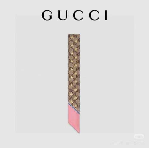 Zg同步镀金蜜蜂Gucci双层真丝飘带 尖端专柜最最新款来袭女神必入 法国进口真丝面料非常特别的触感 超多用途：领巾、发带、包包配饰、腰带.....等等等等，超