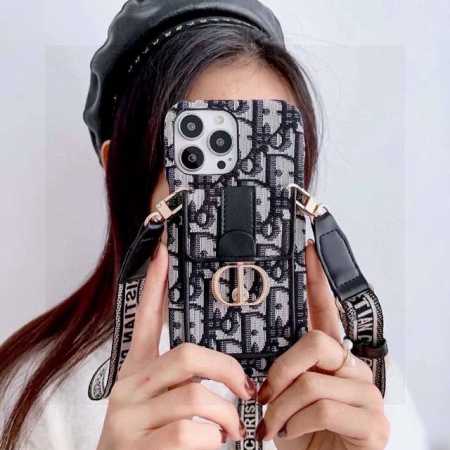 Dior蒙田系列卡包手机壳，刺绣织带肩带 型号：为了不出现报错型号，请打开本机查看手机设置显示的型号 Iphone17系列更新 Iphone17promax I - 点击图像关闭