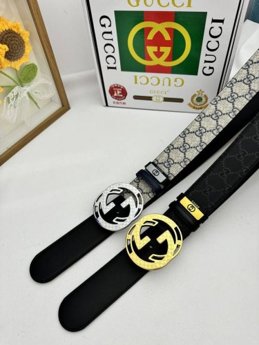 品名：古奇.Gu...Ci 原单 材质：原单牛皮腰带 专柜原单品质、做工精细，时尚大牌，送人自用首选包装： 请认准如图专柜包装赠送打孔器手提袋专柜礼盒宽度3.8