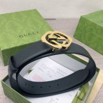 配全套包装礼盒 古驰：原单头层牛皮荔枝纹面.内衬头层小牛皮底，搭配原单扣：原产皮料定制，专柜宽度3.8