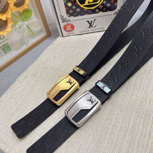 品名：Lv..路易..威登原单 材质：原单牛皮腰带 百分百头层牛皮腰带保证真皮，24K纯钢扣，专柜原单品质、做工精细，时尚大牌，送人自用首选 包装： 请认准如图