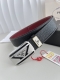 品名：普拉达.Prada 原单腰带 皮带 型号：挂扣，经典纯钢材质挂扣，头层牛皮，图片实物拍摄 材料：百分百头层牛皮，保证真皮。24K纯钢扣双面可用专柜同等质量