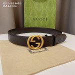 Gucc 1 新款颜色 宽度4.0 Cm 双面进口牛皮 手感极致完美 走线工整 手感柔软 简单大方