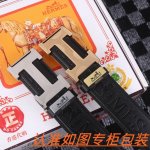 男士腰带：爱马仕 原单 男士皮带：百分百头层牛皮，保证真皮。24K纯钢扣双面可用专柜同等质量， 送人自用首选 包装： 请认准如图专柜包装，赠送打孔器，银联发票，