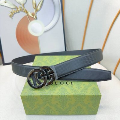 特 古驰 自动带 全套包装 进口小牛皮，手感细腻柔软。搭配纯钢精品扣，自动扣男士必备！宽度：3.5Cm
