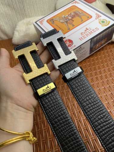 品名：爱马仕.HermèS 原单 材质：原单牛皮腰带 百分百头层牛皮腰带保证真皮，24K纯钢扣，专柜原单品质、做工精细，时尚大牌，送人自用首选 包装： 请认准如