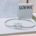 罗意威.Loewe 女士腰带官方同步，镂空金属腰带，光滑牛皮革腰带，五金4.0Cm、皮带身1.0Cm精品，正面饰有anagram牛皮革镂空装饰，实物拍摄，送礼自